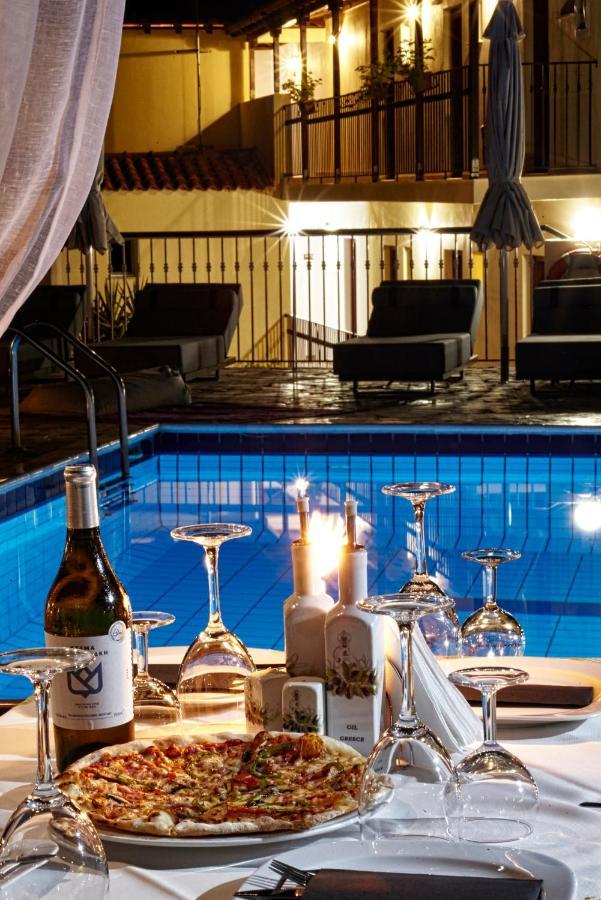 Hermes Hotel Vromolimnos Bagian luar foto