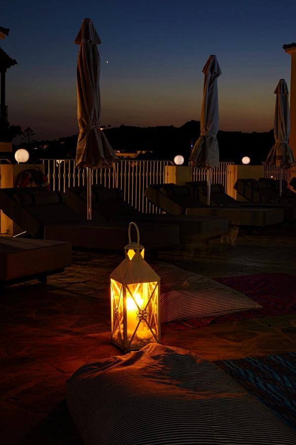 Hermes Hotel Vromolimnos Bagian luar foto